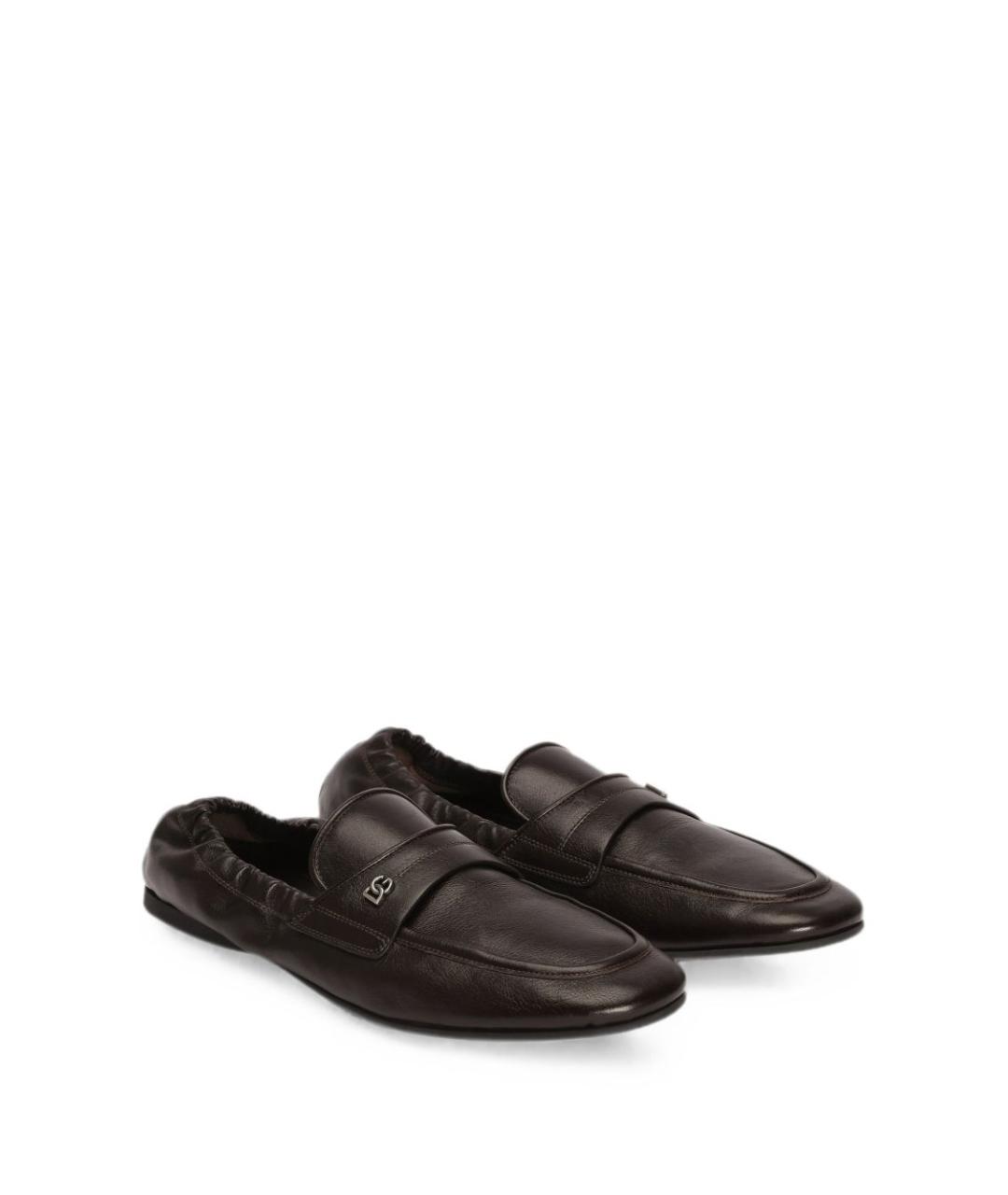 DOLCE&GABBANA Кожаные лоферы, фото 4
