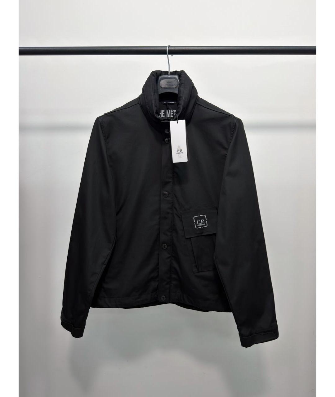 CP COMPANY Черная хлопковая куртка, фото 5