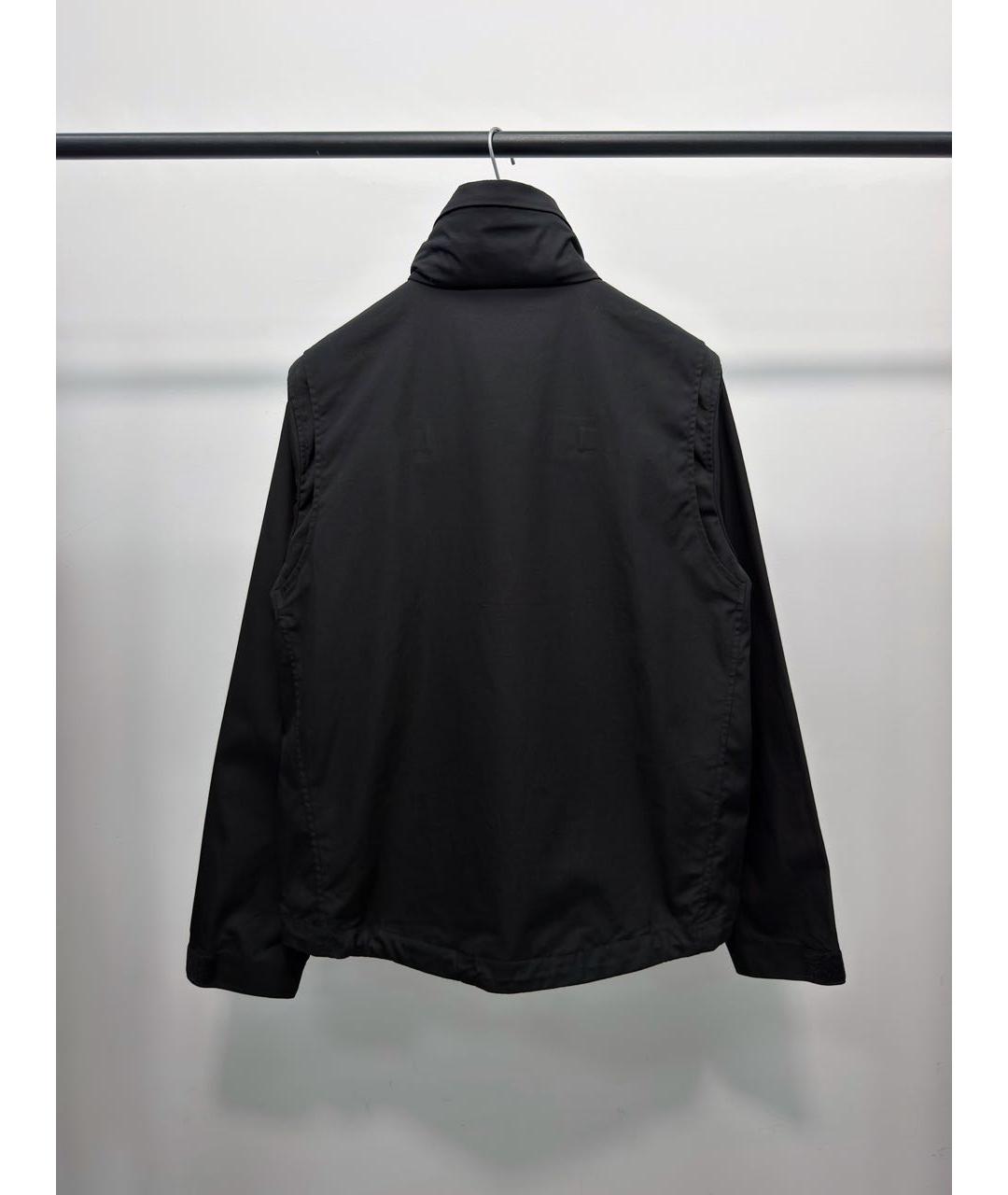 CP COMPANY Черная хлопковая куртка, фото 4