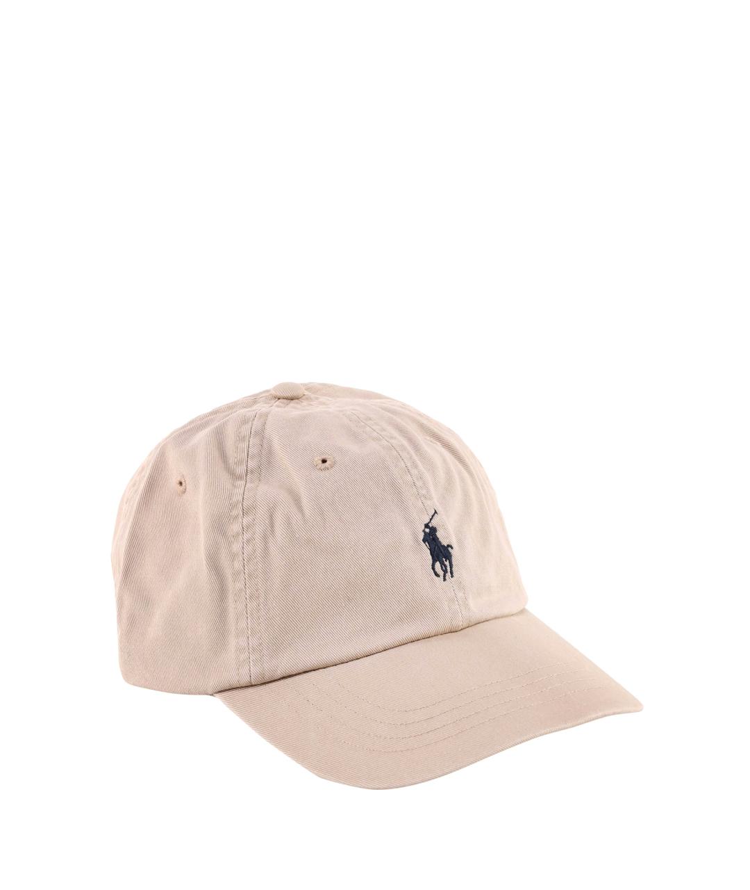 POLO RALPH LAUREN Бежевая кепка/бейсболка, фото 2