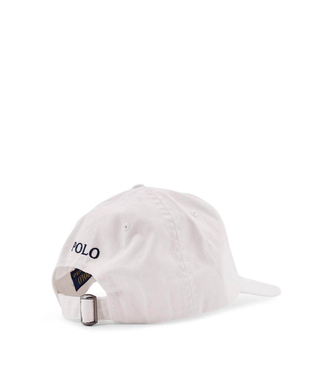 POLO RALPH LAUREN Белая кепка/бейсболка, фото 3