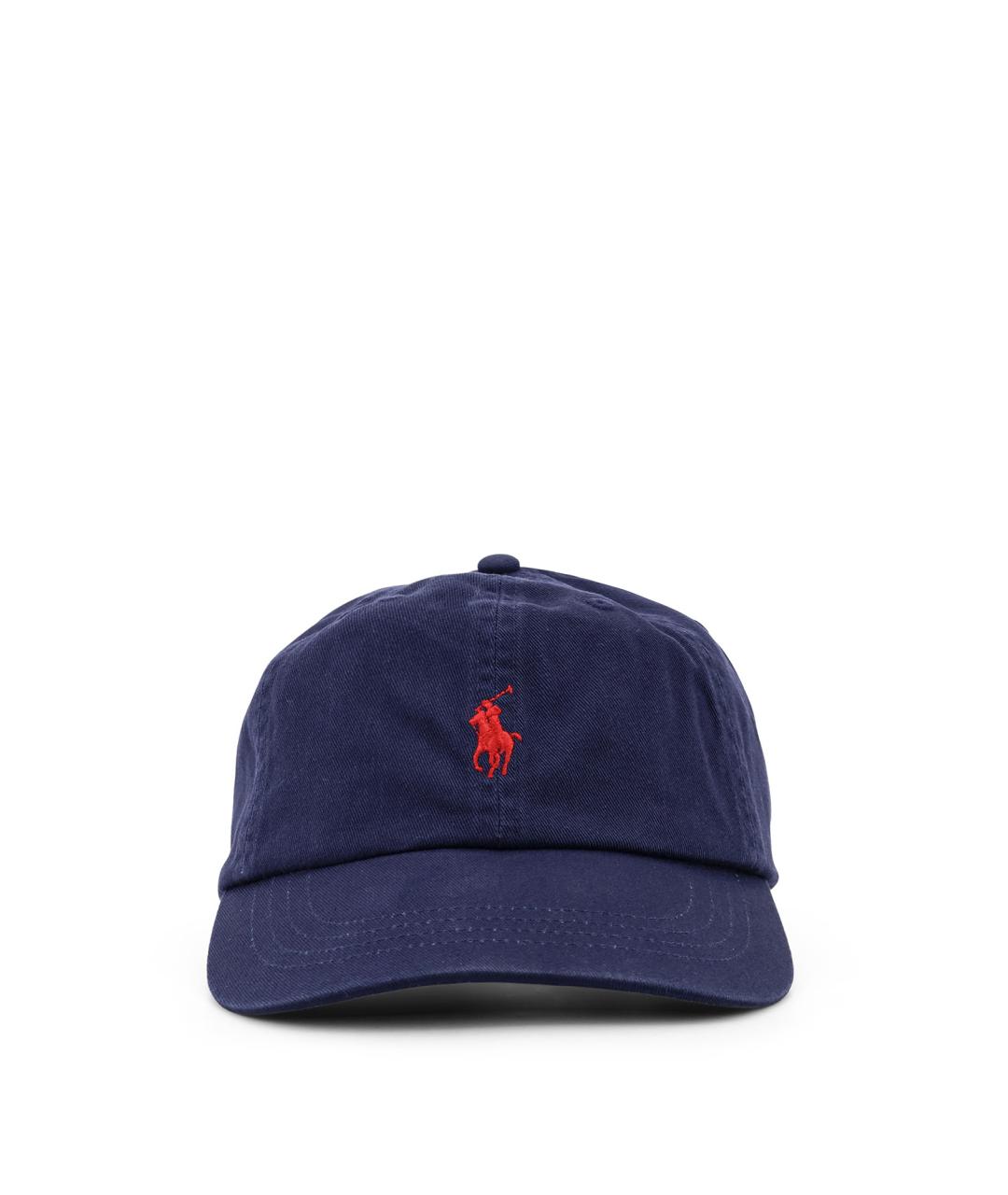 POLO RALPH LAUREN Синяя хлопковая кепка/бейсболка, фото 1