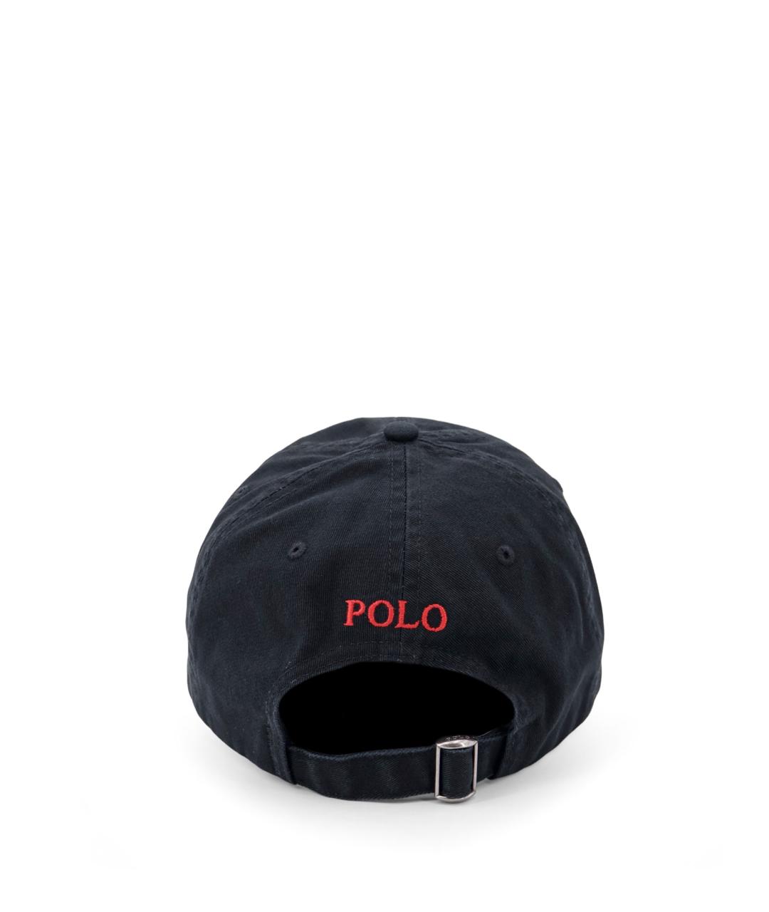 POLO RALPH LAUREN Синяя хлопковая кепка/бейсболка, фото 3