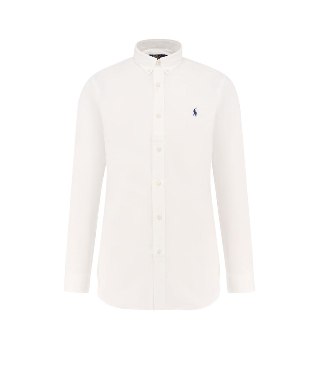 POLO RALPH LAUREN Белая классическая рубашка, фото 1