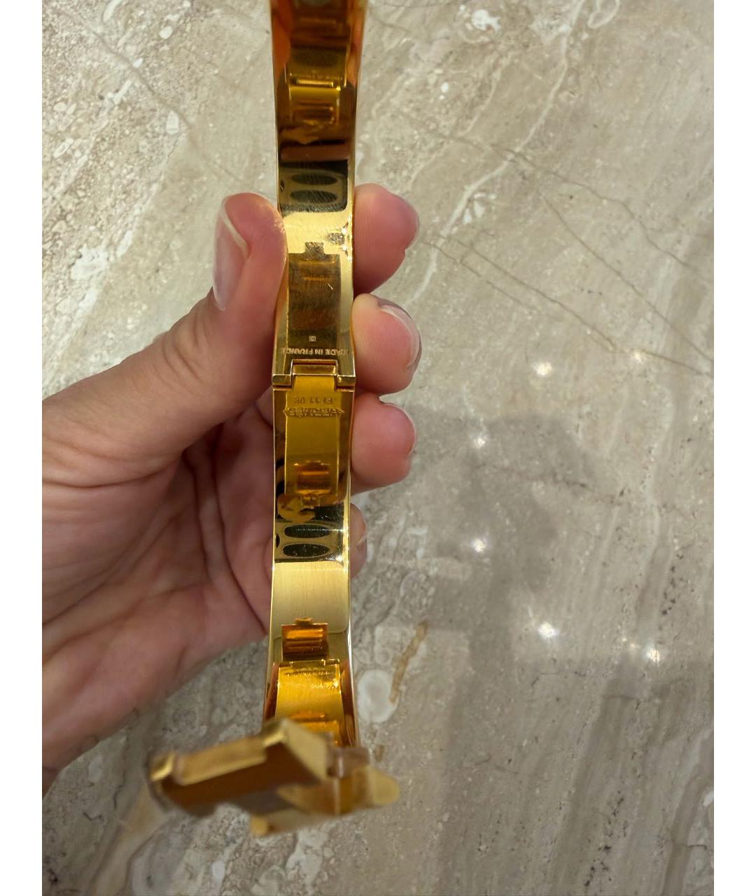 HERMES Оранжевый браслет, фото 4