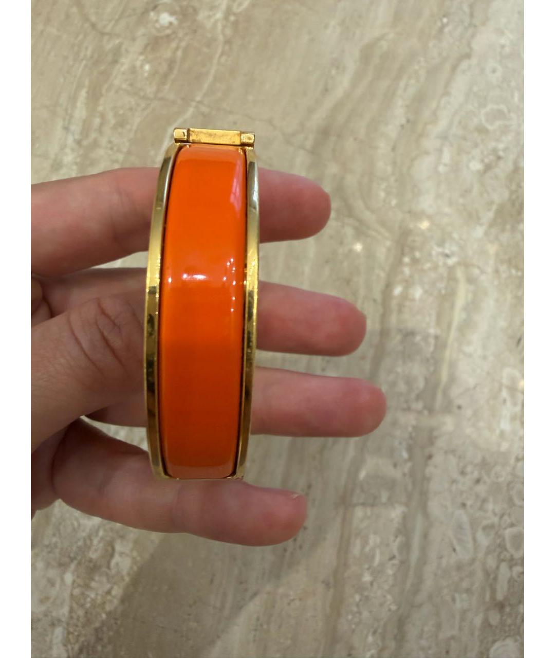 HERMES Оранжевый браслет, фото 2