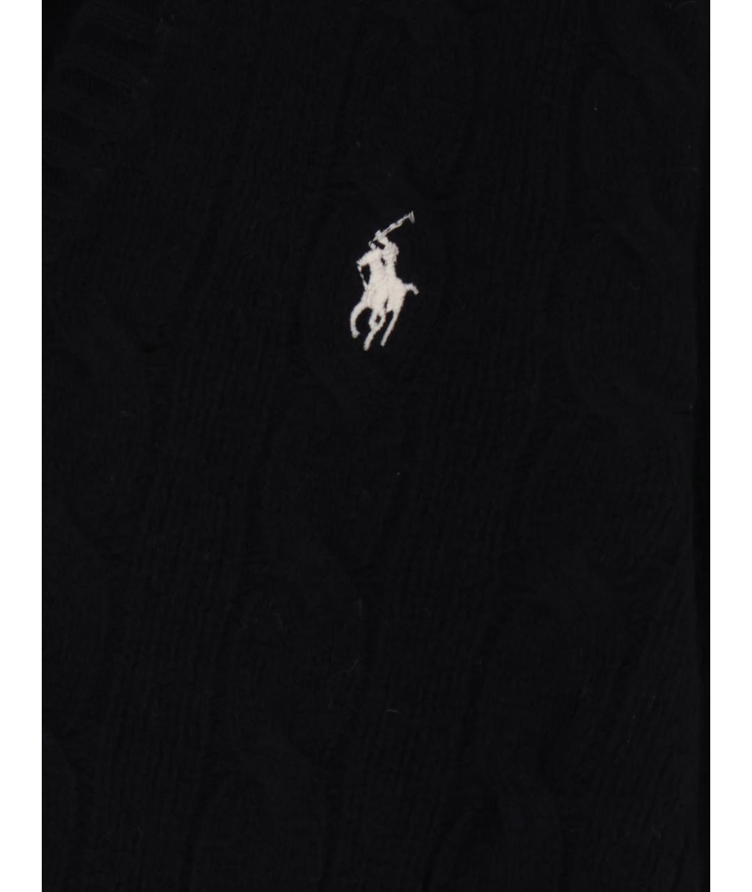 POLO RALPH LAUREN Черный шерстяной джемпер / свитер, фото 3