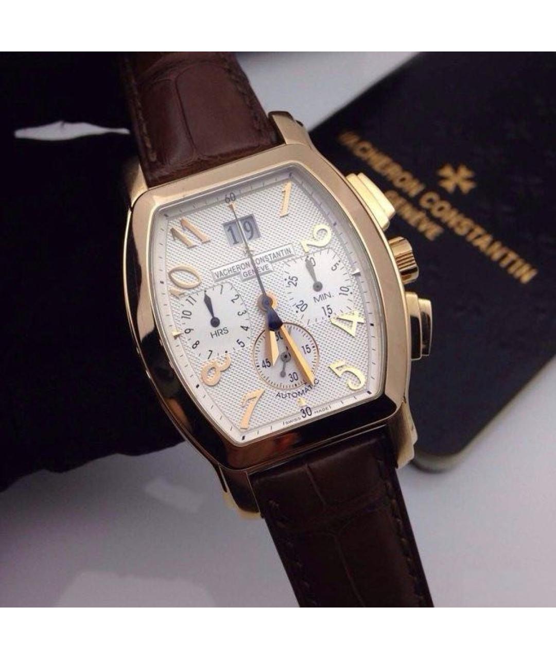 VACHERON CONSTANTIN Желтые часы из розового золота, фото 2