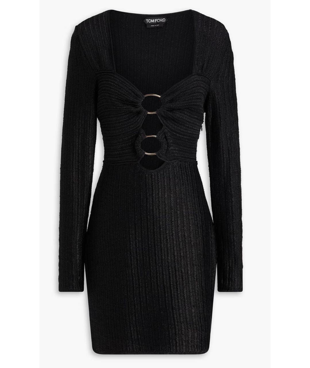 TOM FORD Черное коктейльное платье, фото 8