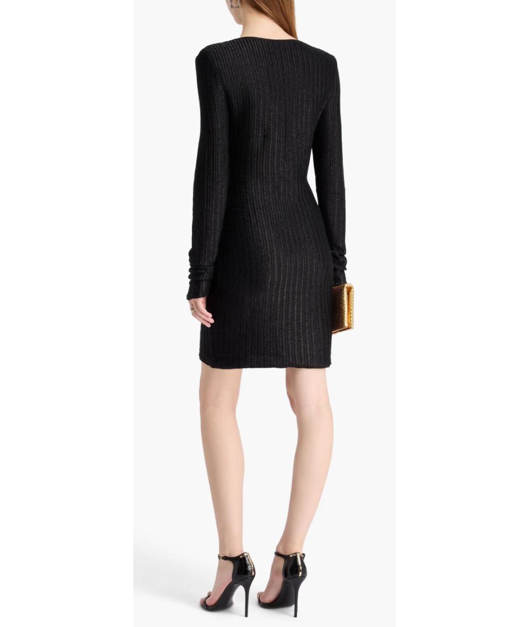 TOM FORD Черное коктейльное платье, фото 6