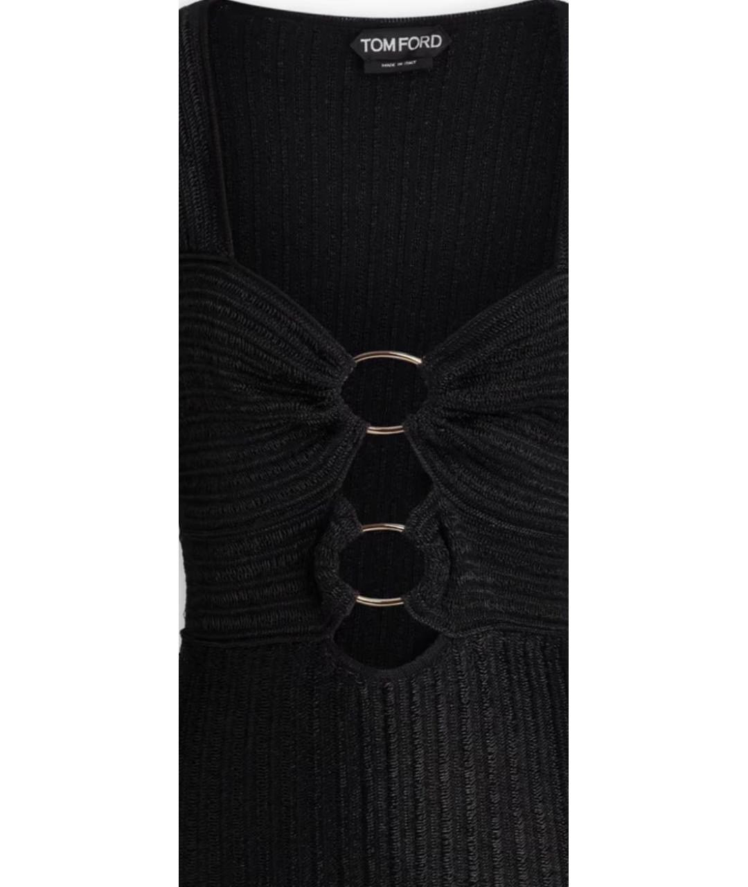 TOM FORD Черное коктейльное платье, фото 7