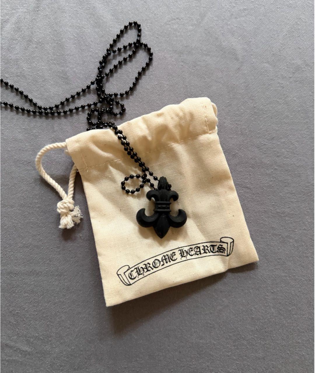 CHROME HEARTS Черная пластиковая подвеска, фото 2