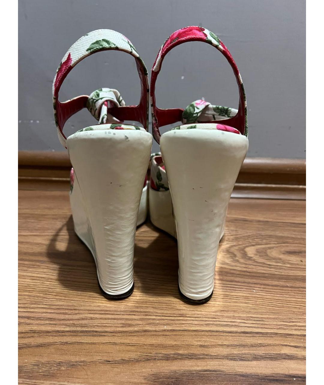 DOLCE&GABBANA Мульти босоножки, фото 4