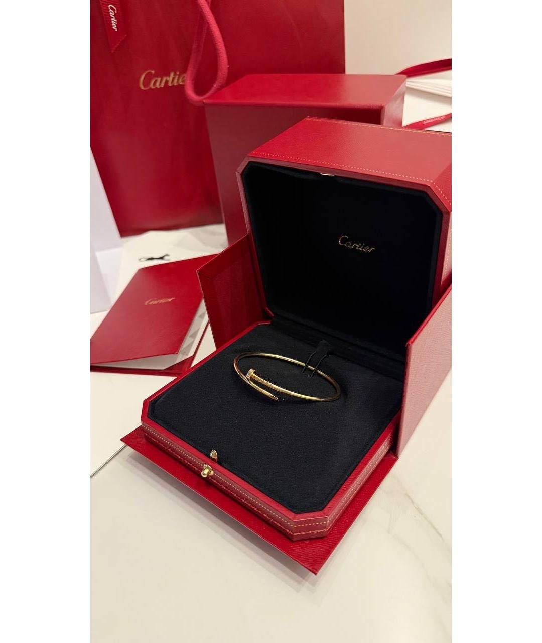 CARTIER Золотой браслет из желтого золота, фото 2