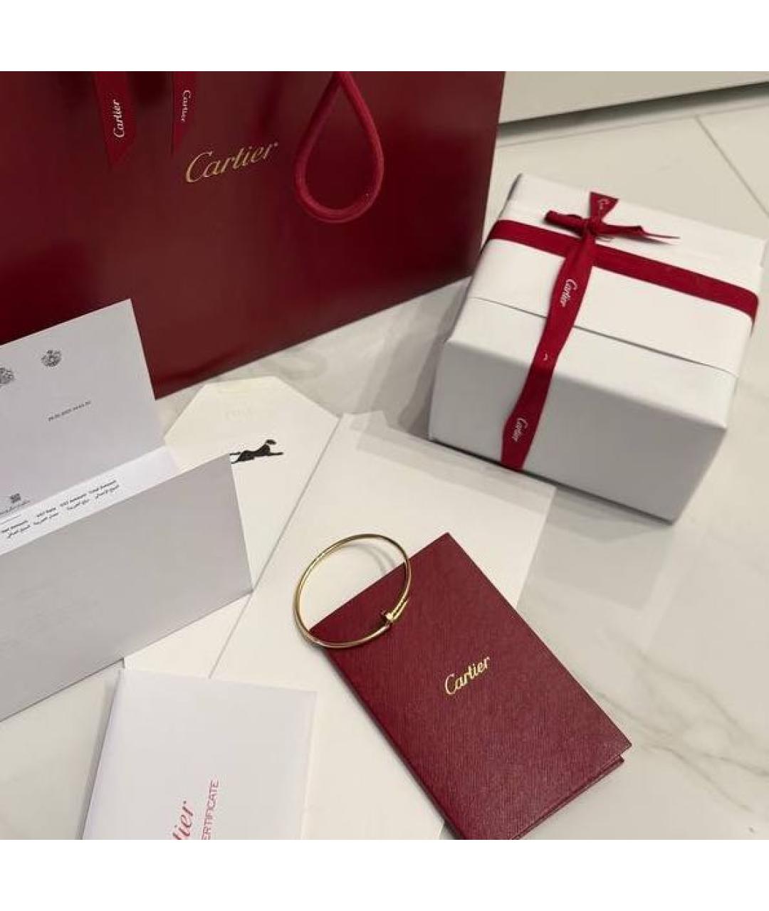 CARTIER Золотой браслет из желтого золота, фото 3