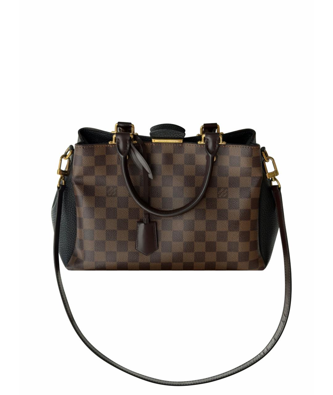 LOUIS VUITTON Коричневая сумка с короткими ручками, фото 1