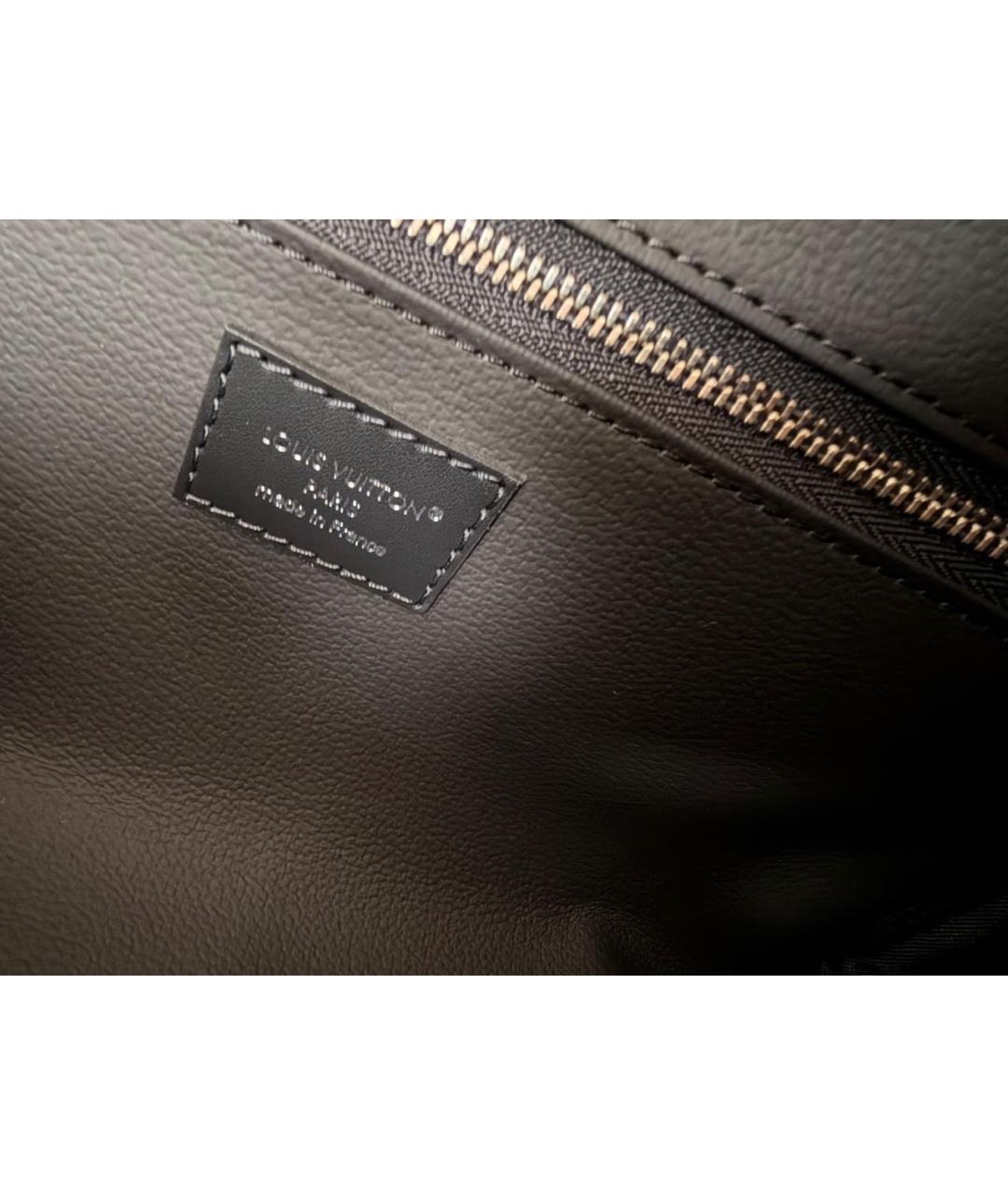 LOUIS VUITTON Черная косметичка, фото 8