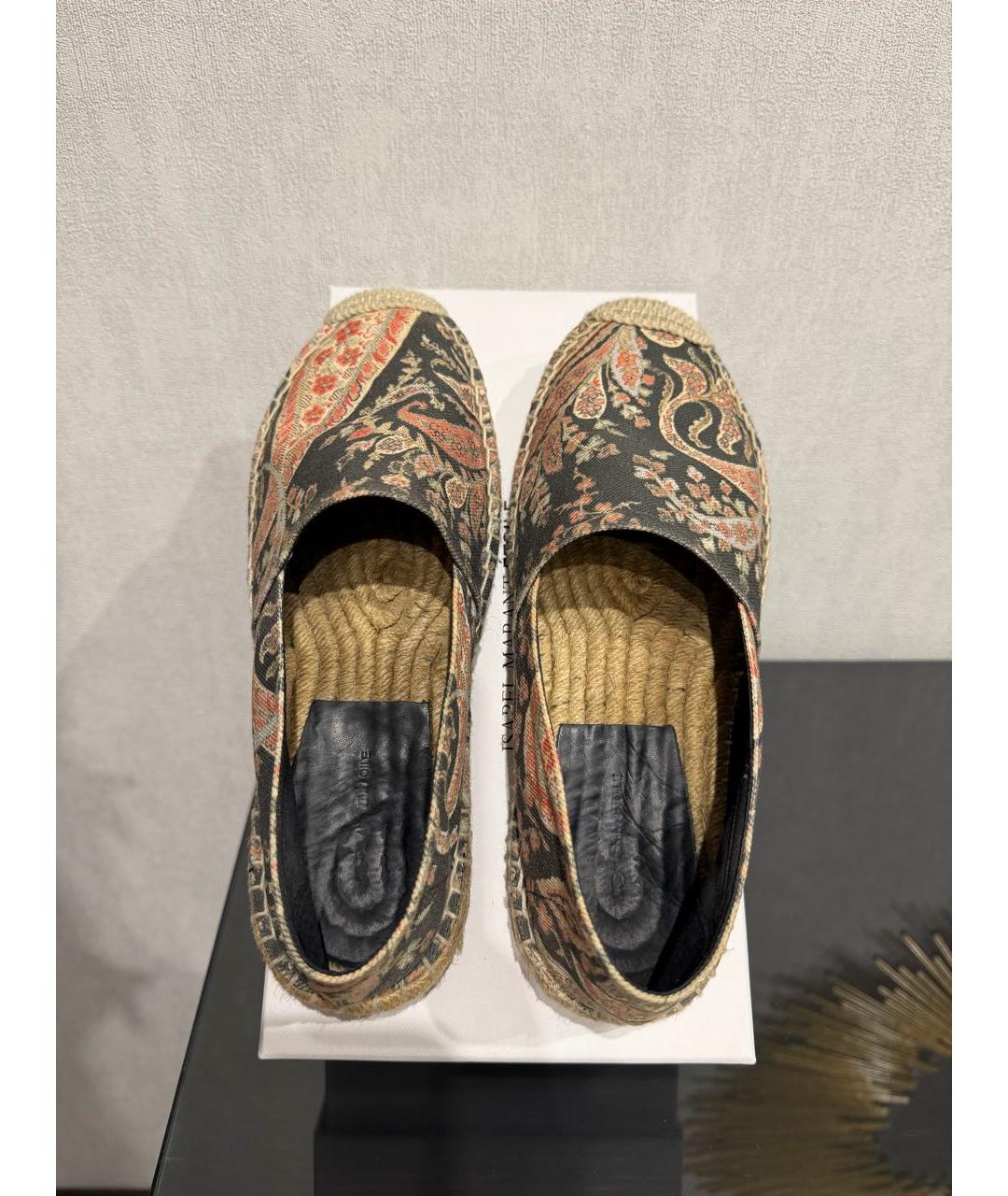 ISABEL MARANT ETOILE Мульти текстильные эспадрильи, фото 3