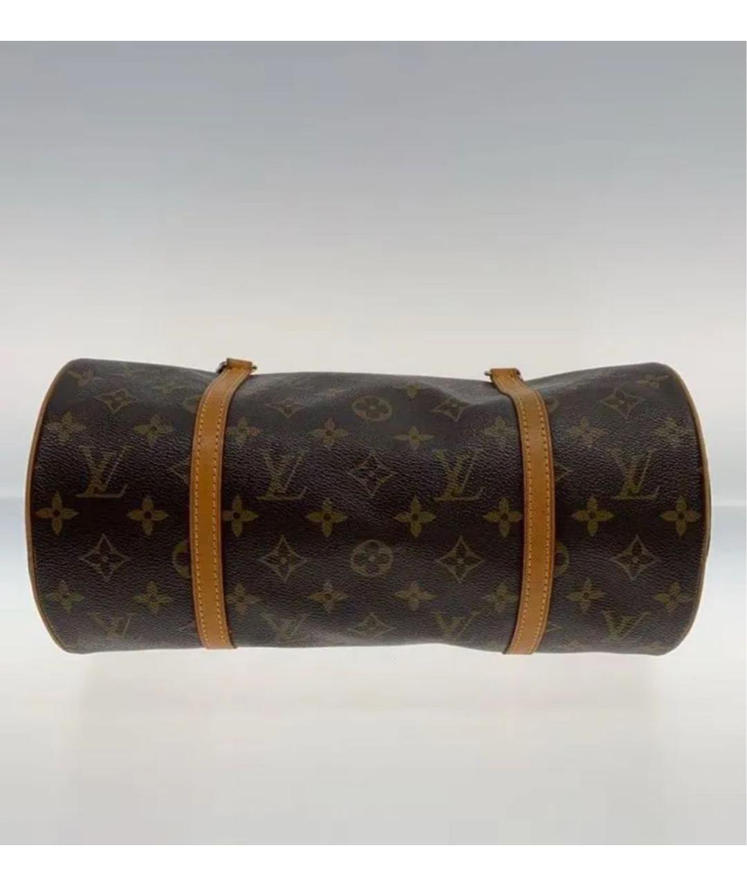 LOUIS VUITTON Коричневая сумка с короткими ручками, фото 6