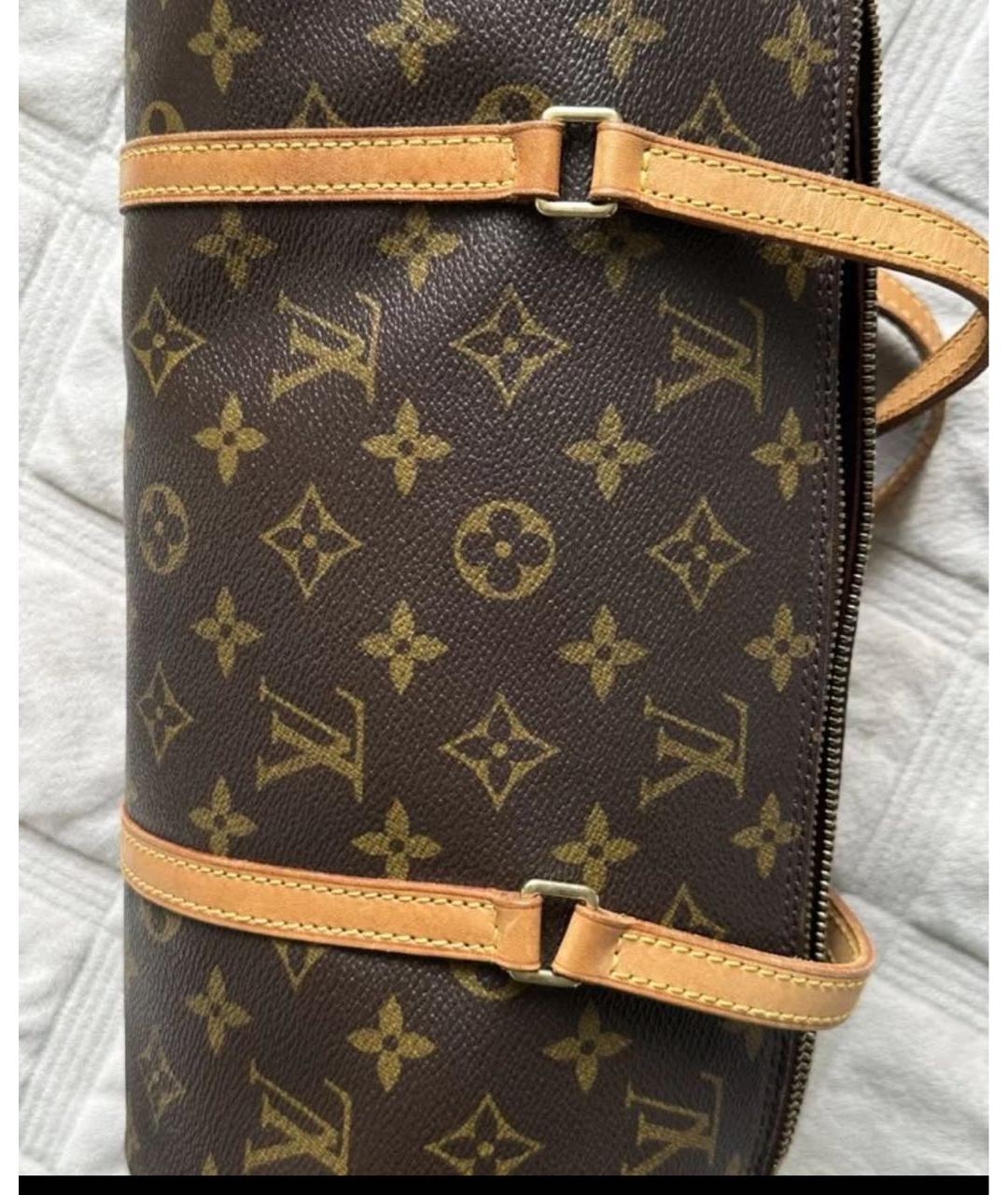 LOUIS VUITTON Коричневая сумка с короткими ручками, фото 5