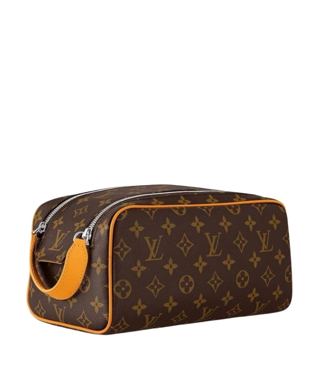 LOUIS VUITTON Коричневая косметичка, фото 1