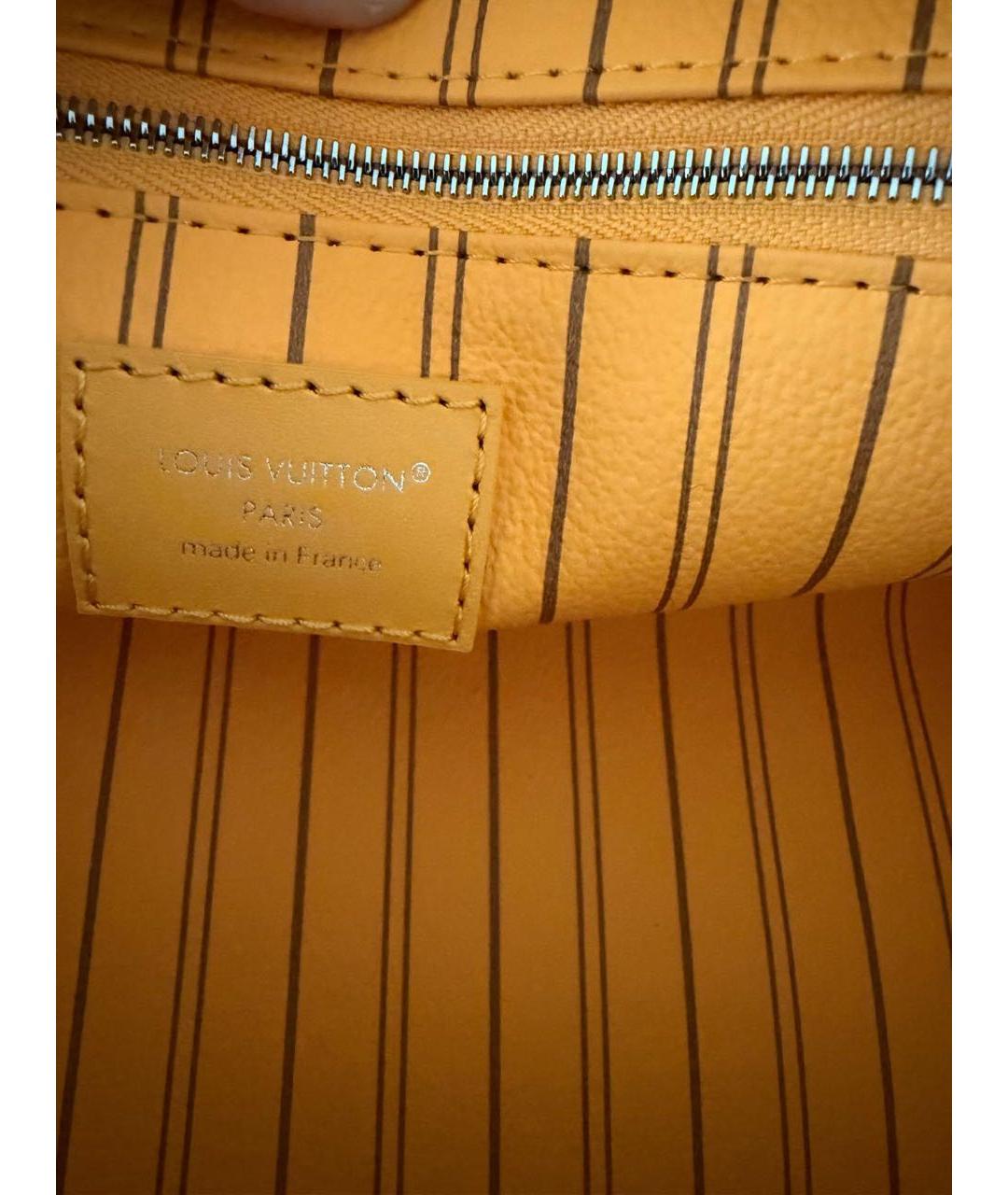 LOUIS VUITTON Коричневая косметичка, фото 8