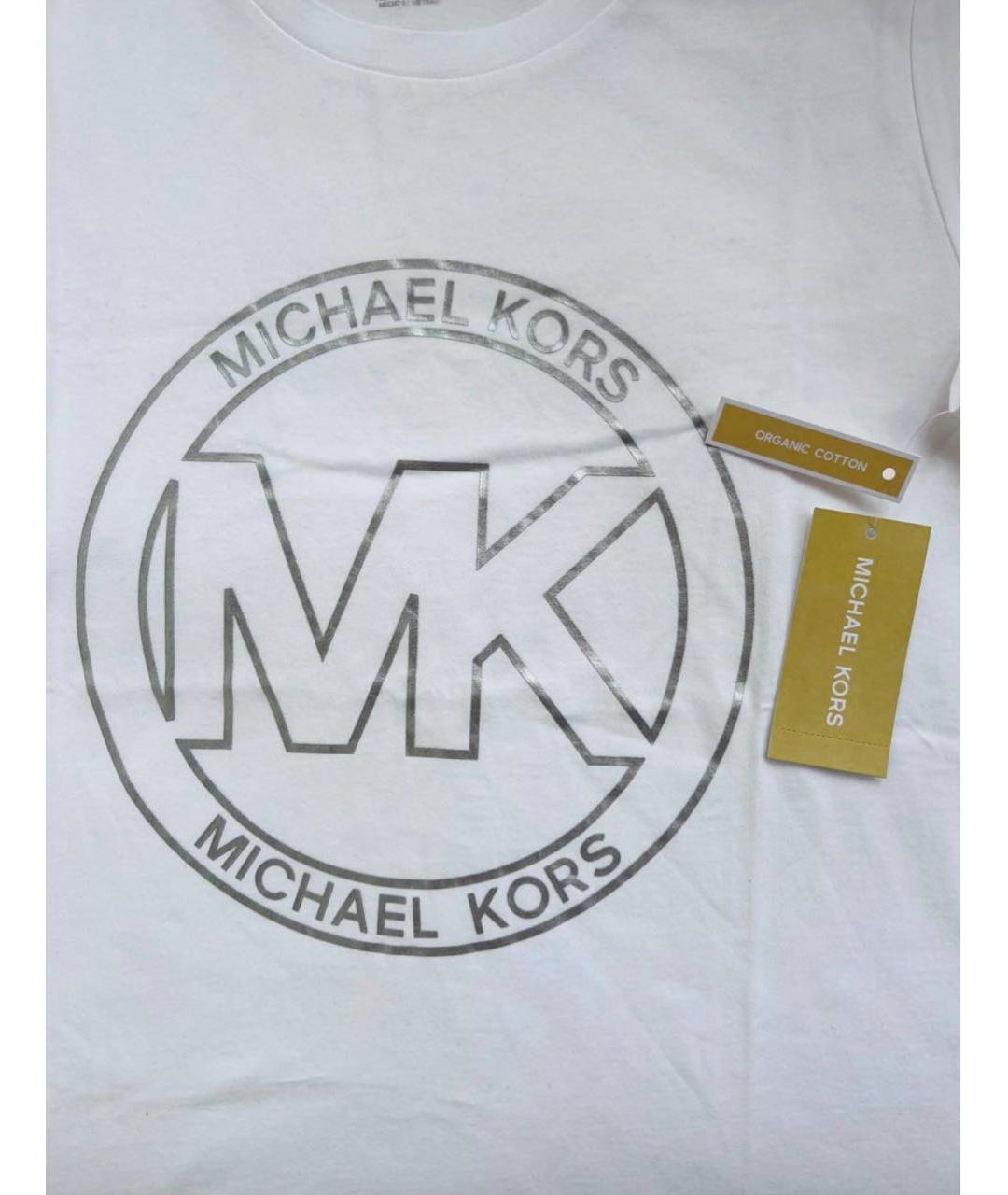 MICHAEL KORS Хлопковая футболка, фото 5
