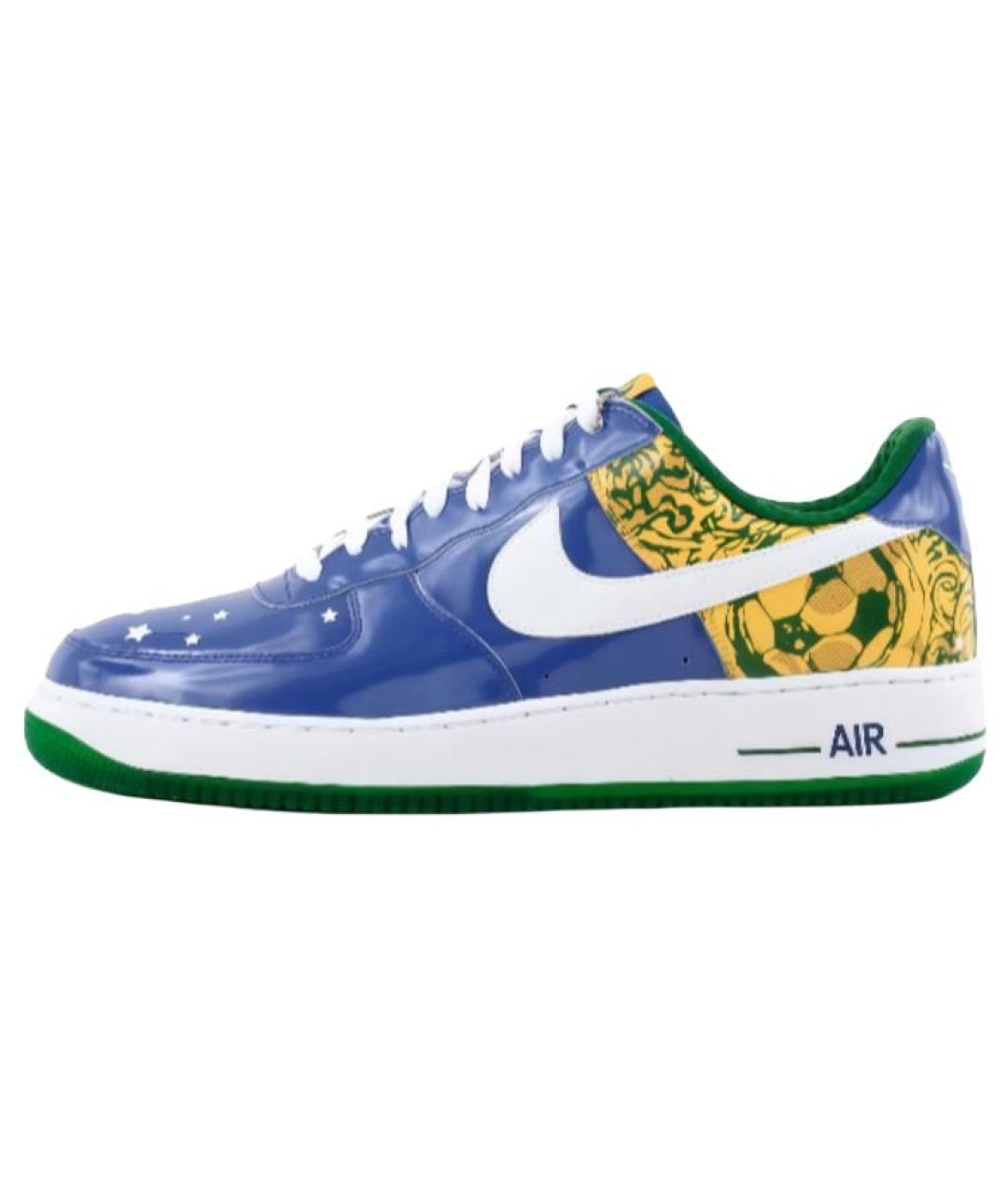 NIKE Синие низкие кроссовки / кеды, фото 2