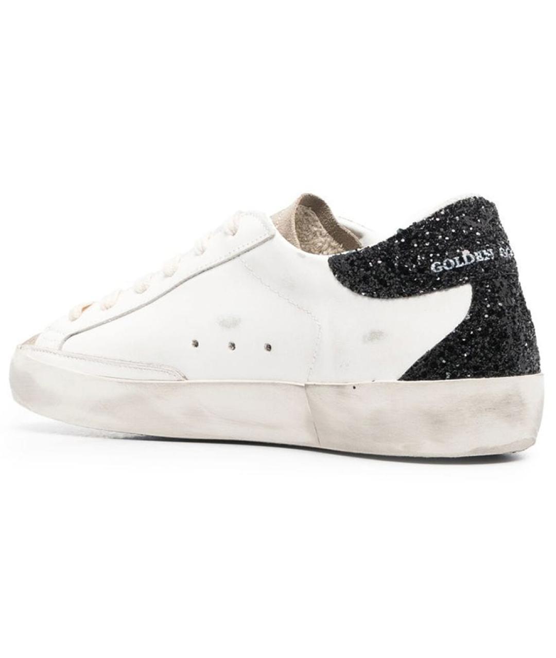 GOLDEN GOOSE Белые кожаные кеды, фото 5