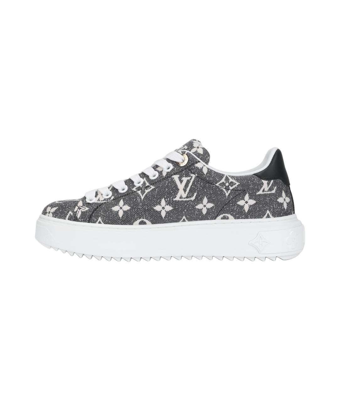 LOUIS VUITTON Серые кроссовки, фото 6