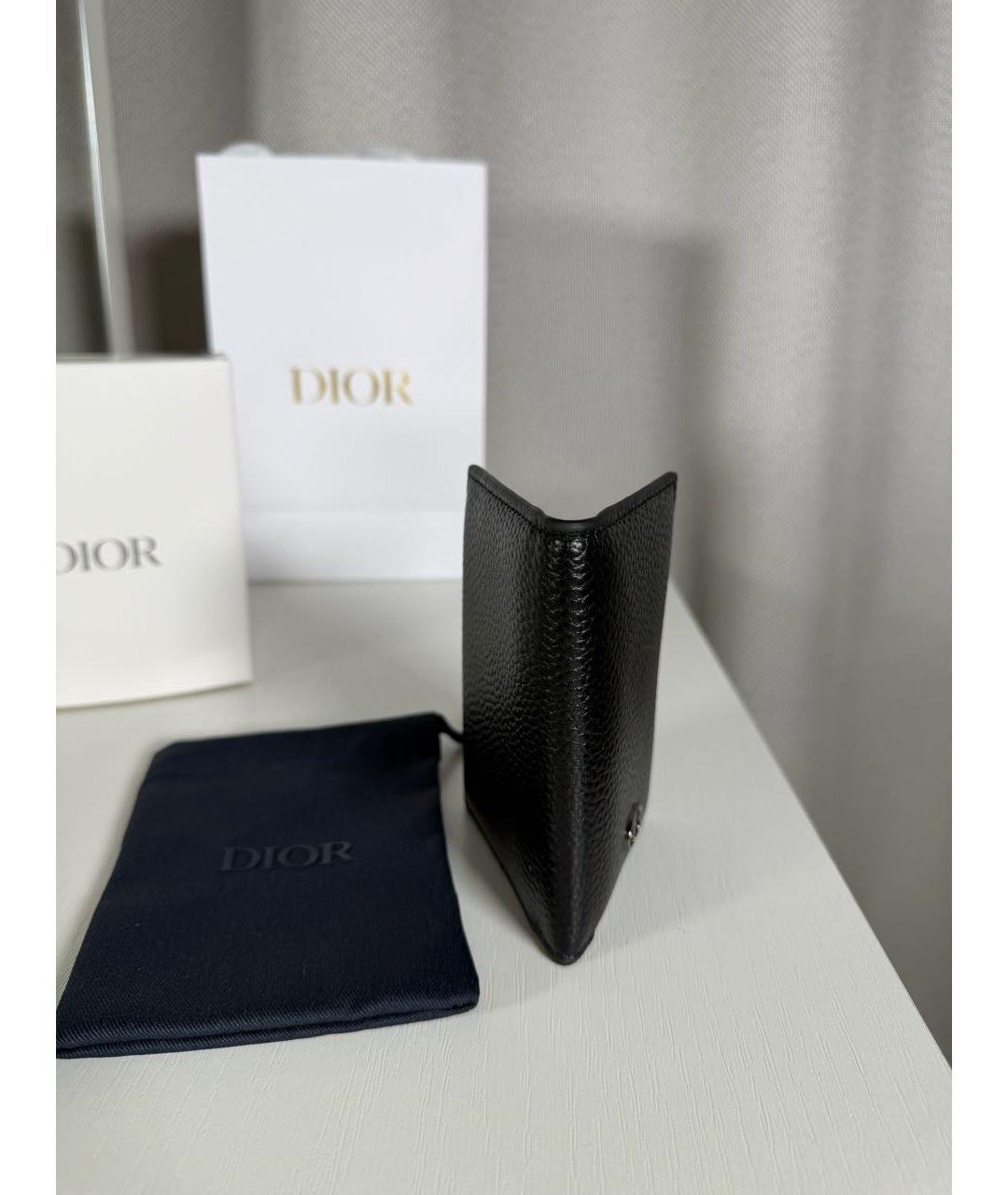CHRISTIAN DIOR Черный кардхолдер, фото 6