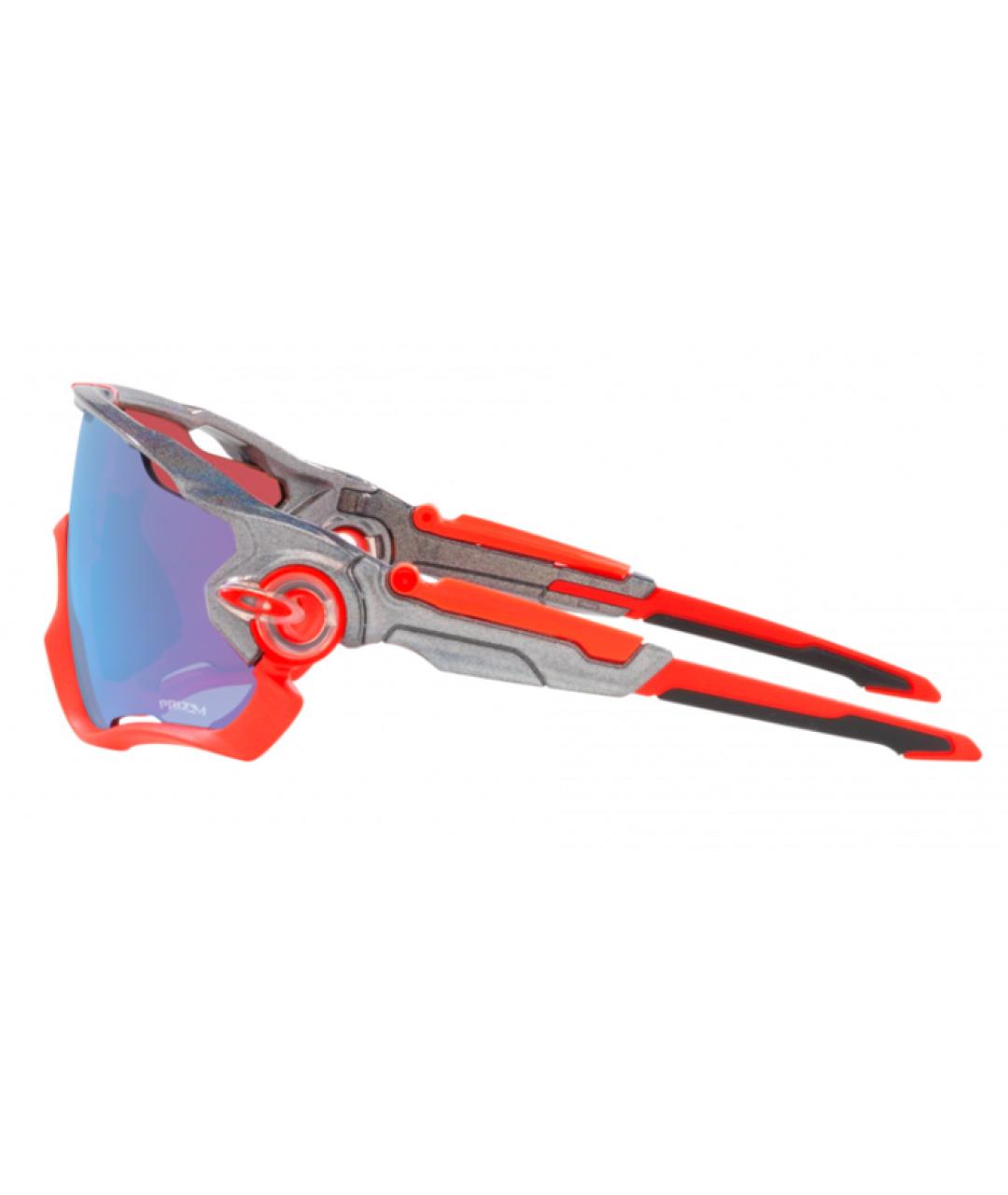 OAKLEY Красные пластиковые солнцезащитные очки, фото 3