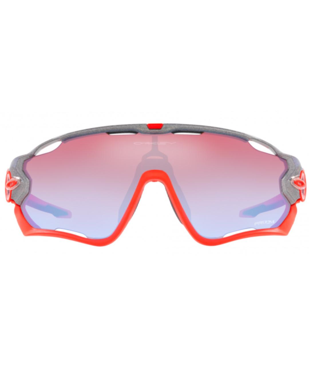 OAKLEY Красные пластиковые солнцезащитные очки, фото 2