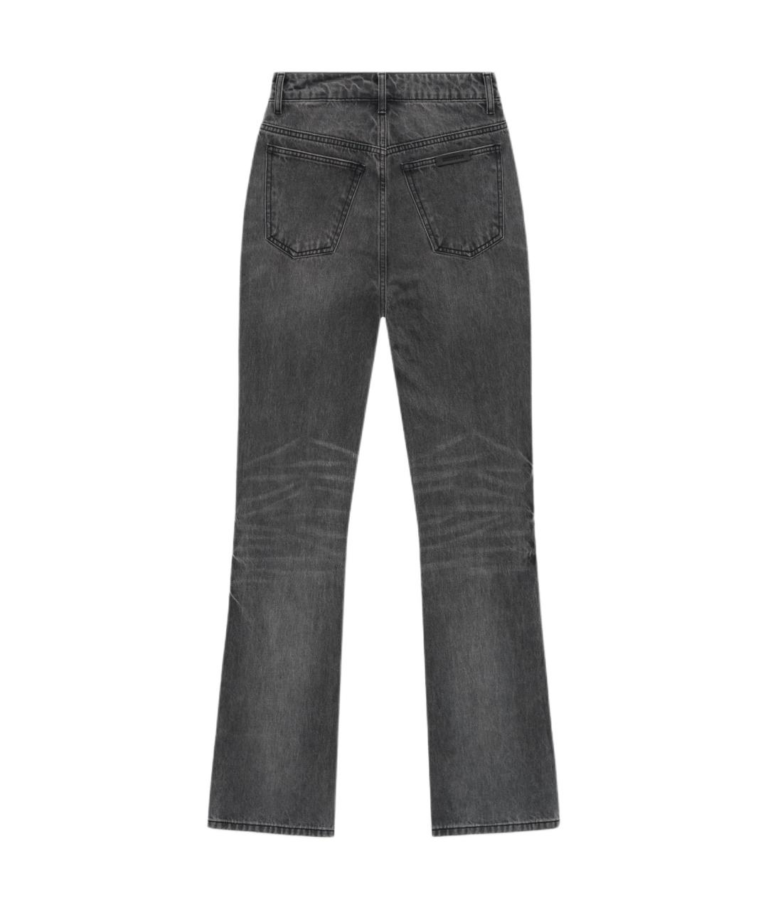 FEAR OF GOD ESSENTIALS Черные хлопковые прямые джинсы, фото 2