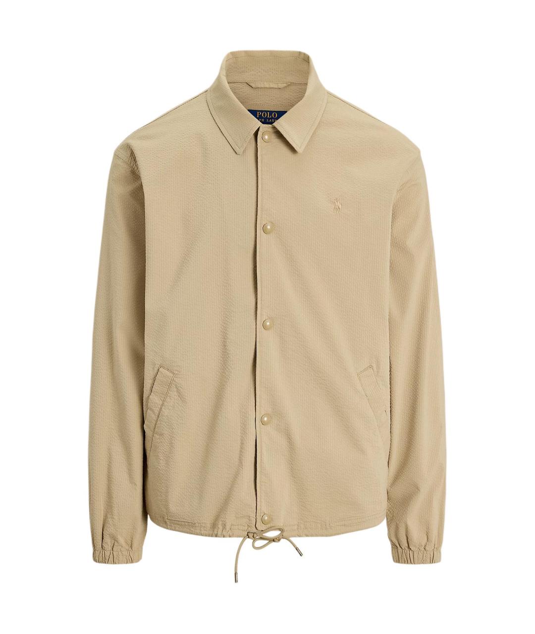 POLO RALPH LAUREN Хаки хлопковая куртка, фото 1