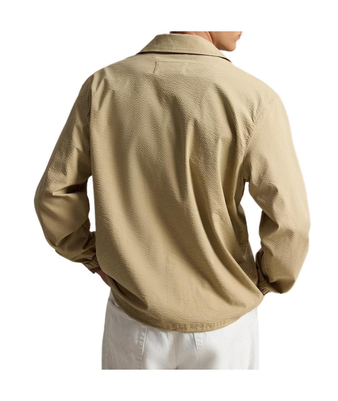 POLO RALPH LAUREN Хаки хлопковая куртка, фото 4