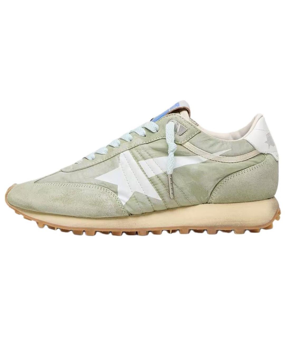 GOLDEN GOOSE Салатовые кроссовки, фото 2