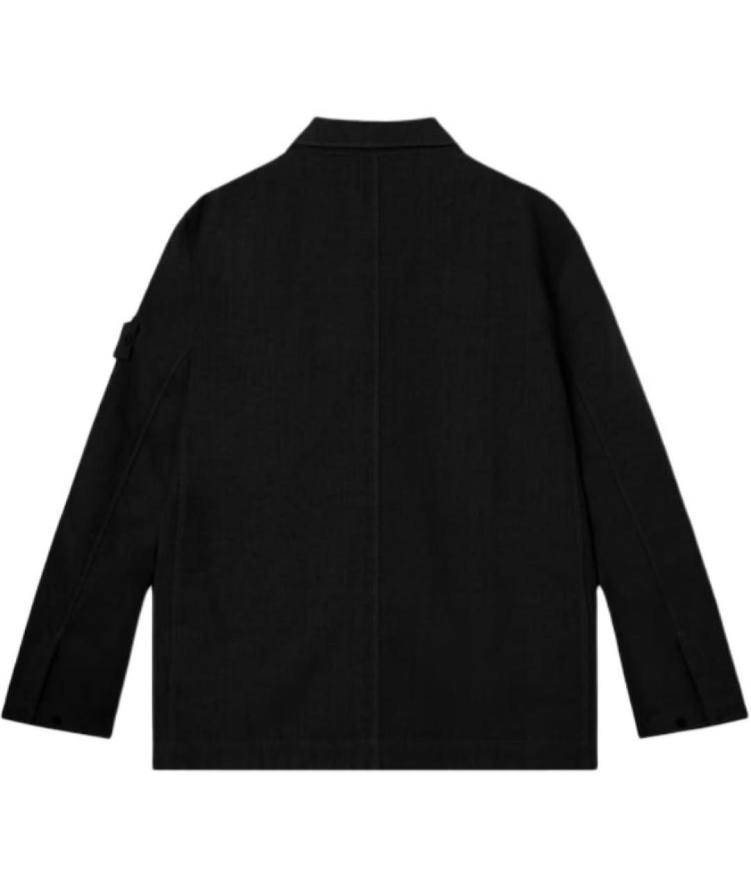 STONE ISLAND Черная куртка, фото 2