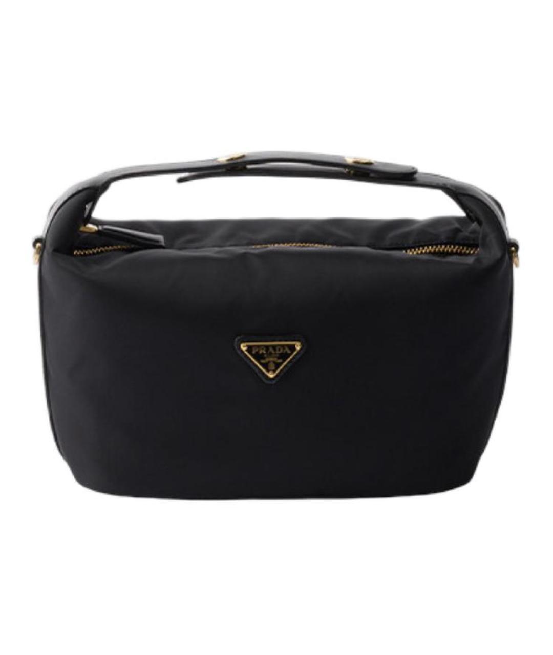 PRADA Черная нейлоновая сумка через плечо, фото 1