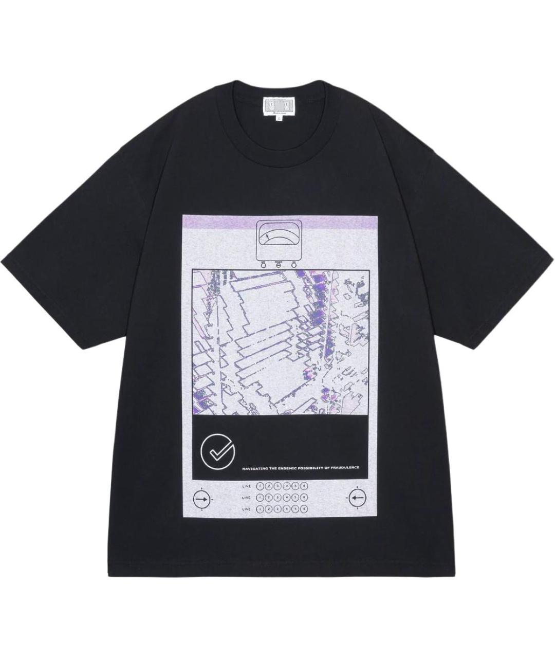 CAV EMPT Черная хлопковая футболка, фото 1