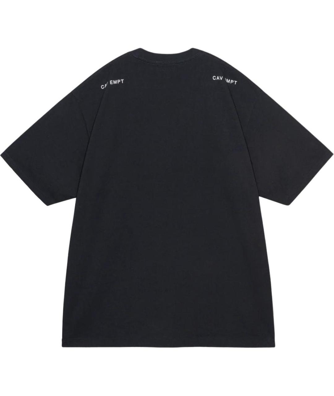 CAV EMPT Черная хлопковая футболка, фото 2