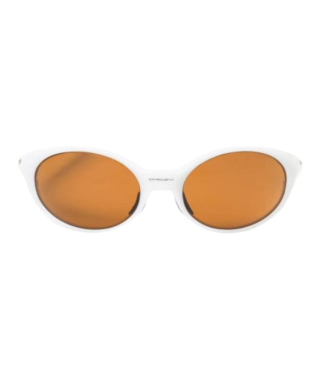 OAKLEY Белые пластиковые солнцезащитные очки, фото 2
