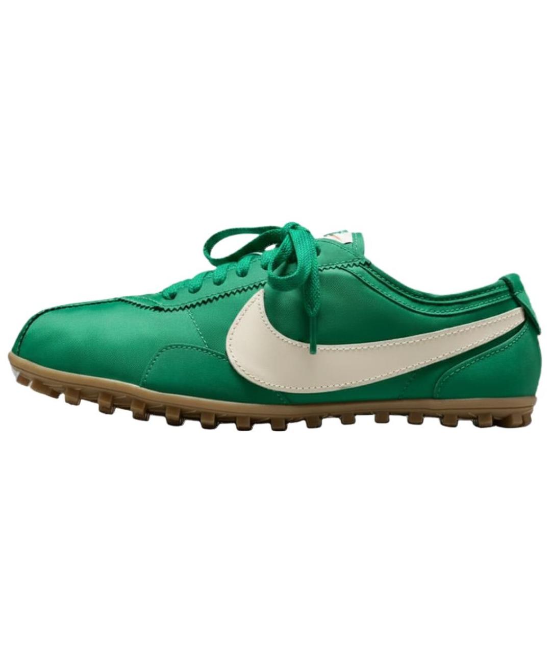 NIKE Зеленые текстильные кроссовки, фото 2