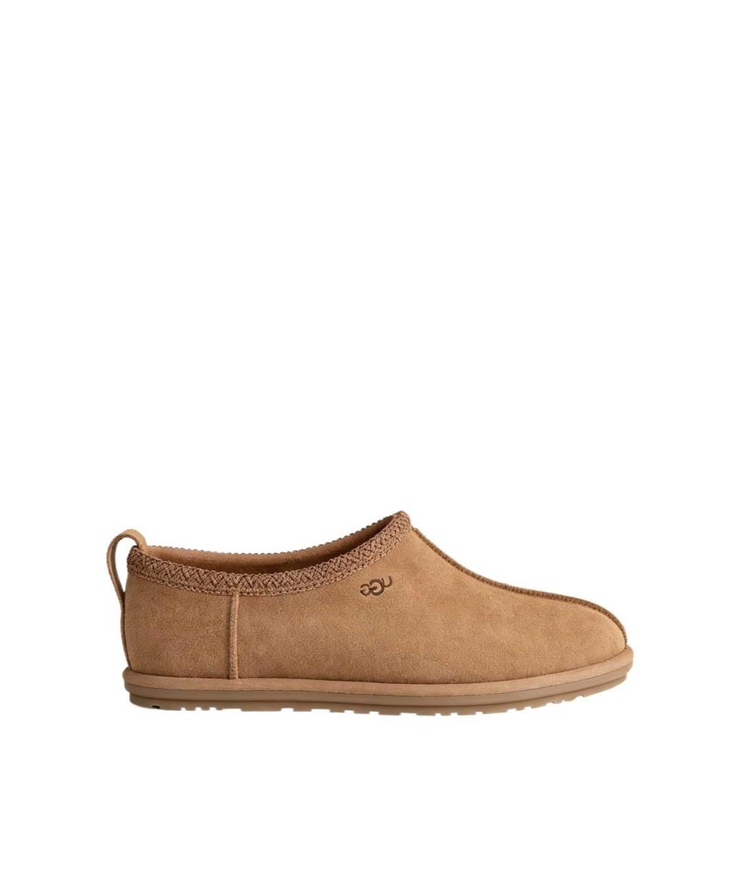 UGG Коричневые замшевые сабо, фото 1