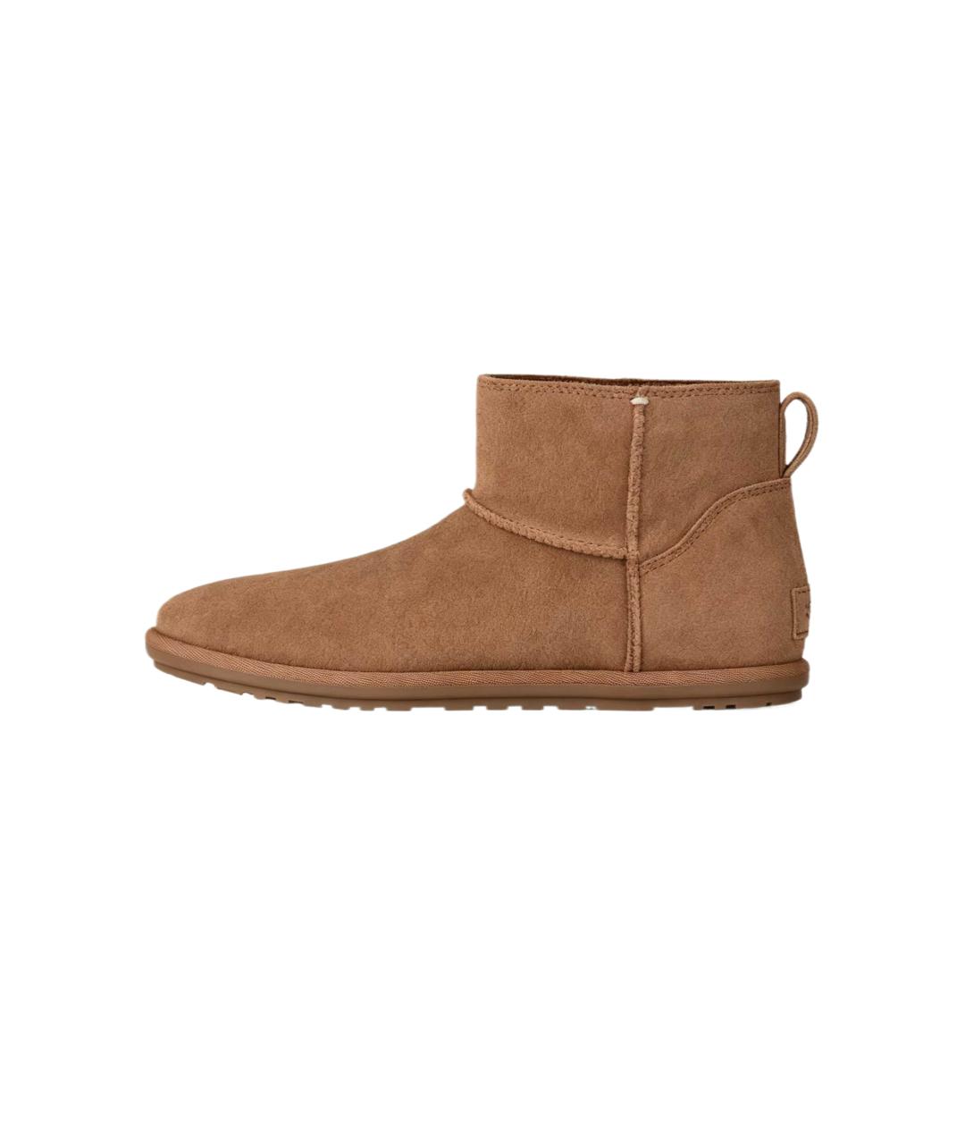 UGG Коричневые замшевые ботинки, фото 4