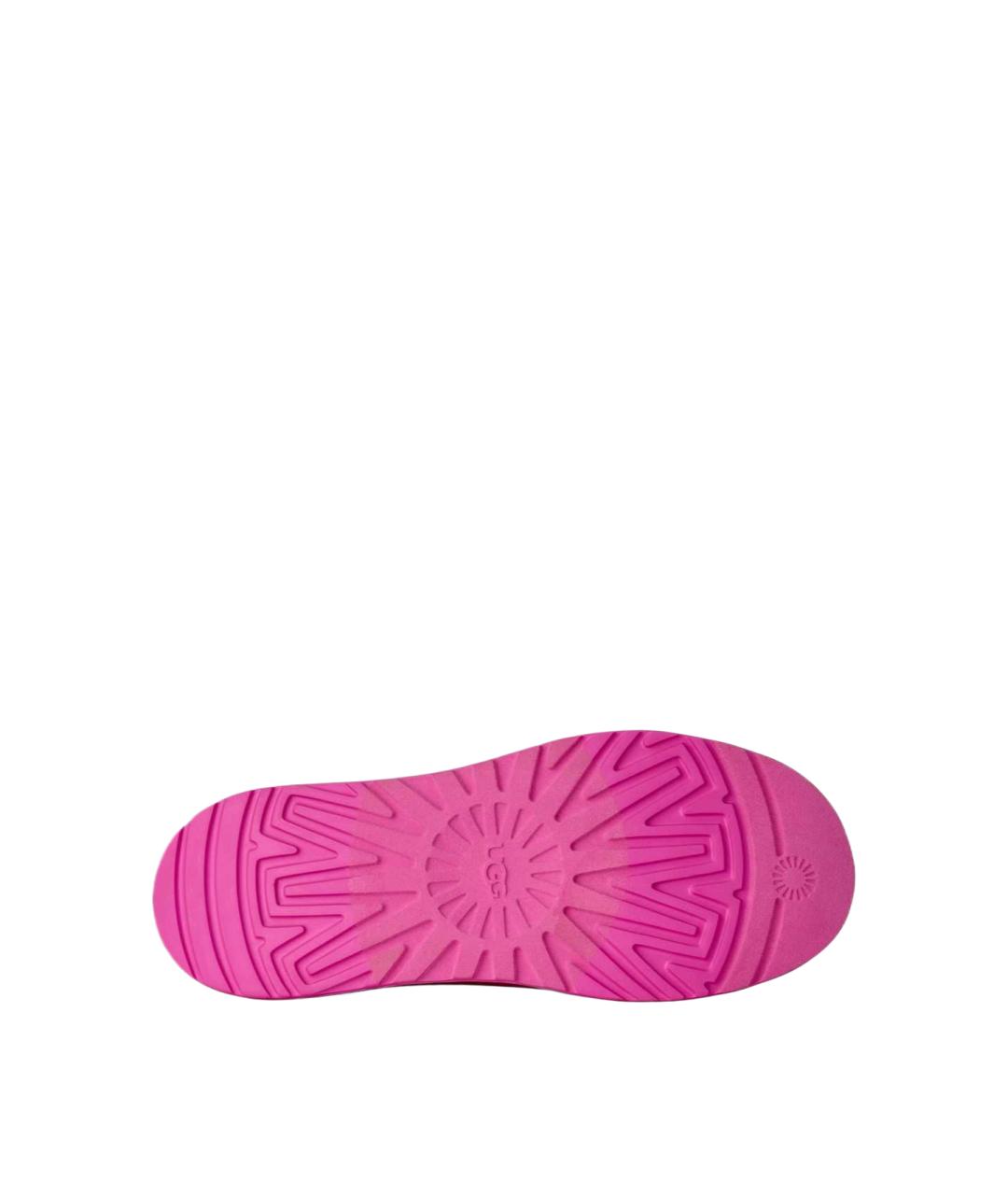 UGG Фуксия синтетические ботинки, фото 5