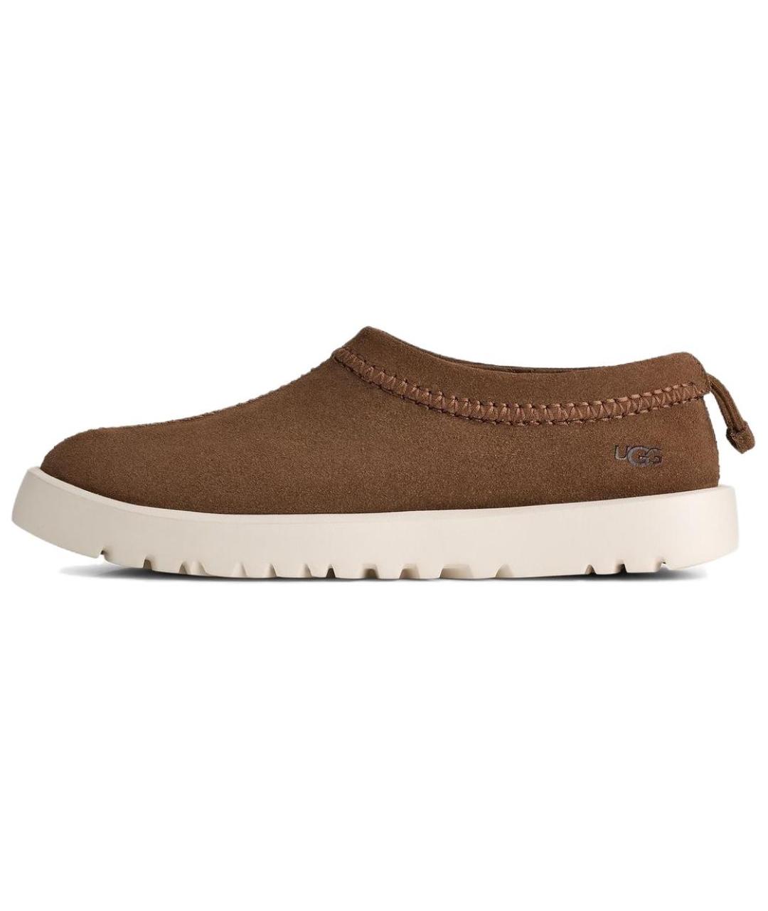 UGG Коричневые замшевые низкие кроссовки / кеды, фото 5