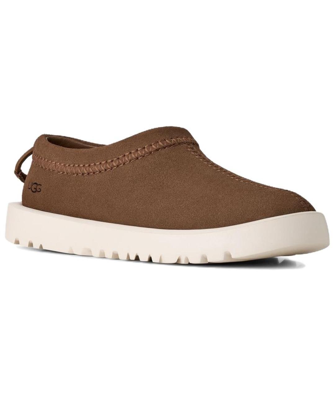 UGG Коричневые замшевые низкие кроссовки / кеды, фото 3