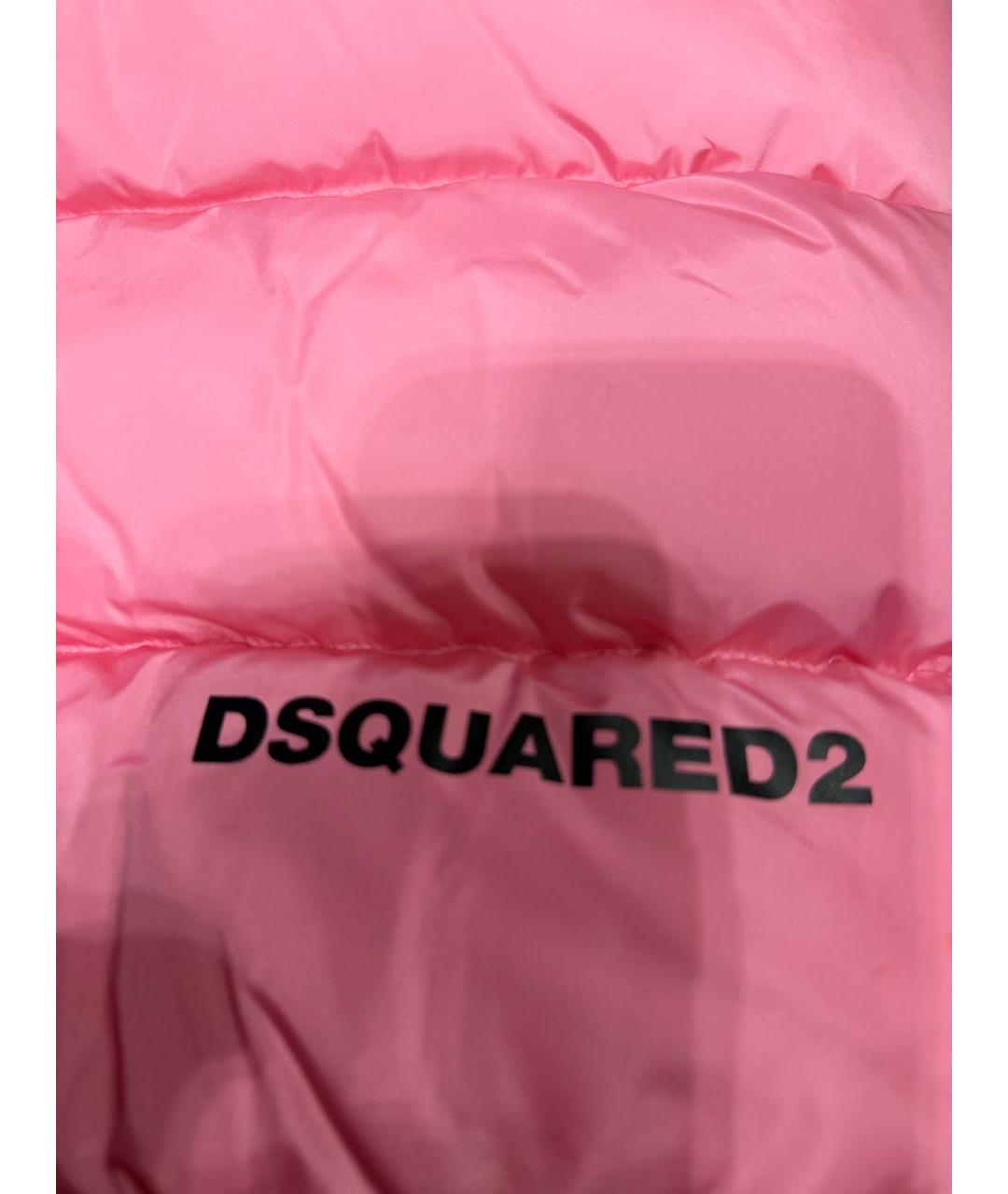 DSQUARED2 Розовый жакет / жилет, фото 4