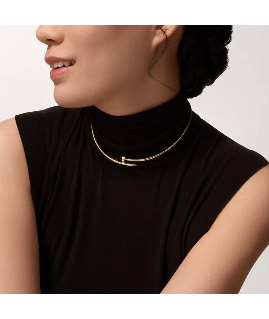 CARTIER Желтое колье из желтого золота, фото 2
